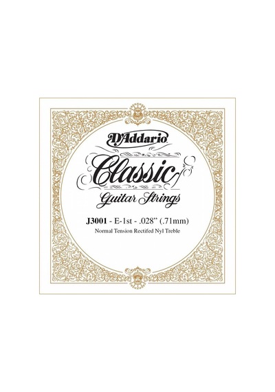 D'addario J3001 Klasik Gitar Tek Tel Normal Tension - Naylon