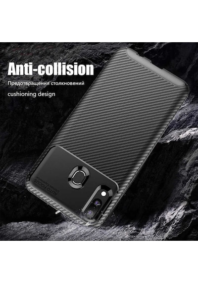 Samsung Galaxy Uyumlu M20 Kılıf Karbon Silikon Case