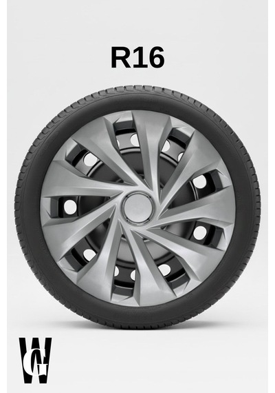 Opel Astra 16 İnç Jant Kapağı 4 Adet Gri G122