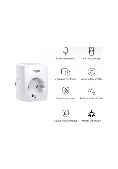 Ayrex Tapo P100, Akıllı Mini Wi-fi Soketi, Amazon Alexa Ve Google Home İle Çalışır, Uzaktan Kontrol, Cihaz Paylaş Diğer