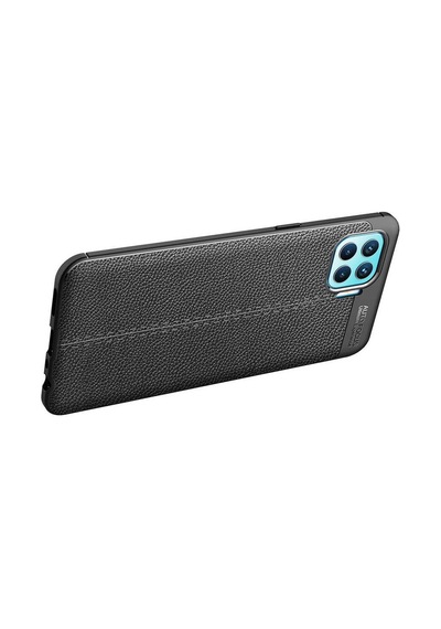 Oppo Reno 4 Lite Kılıf Deri Desenli Kamera Korumalı Silikon 001