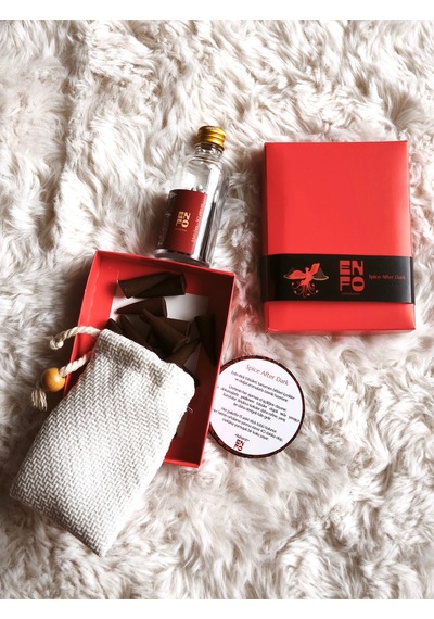 Dragon Kit I Hindistan Cevizi & Tarçın Aromalı Konik Tütsü & Özel Kibrit