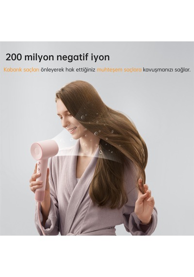 Laifen Se 2 Saç Kurutma Makinesi - Pastel Pembe