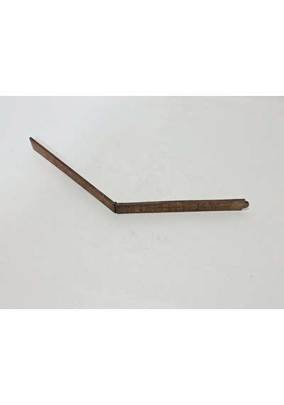 Boxwood Antika Katlanabilir Ahşap Metre 35 İnç 002 0.004 M - 0.012 M