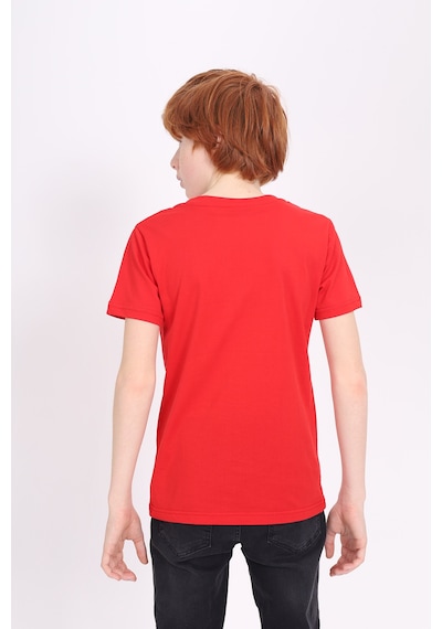 Toontoy Unisex Çocuk Atatürk Baskılı Tişört Kırmızı