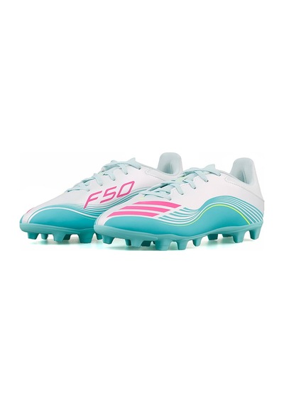 Adidas F50 Messı Club Fg/mg Krampon Jq0946 Beyaz - Turkuaz