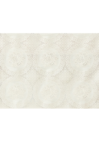 Madame Coco Roni Pvc Masa Örtüsü - Ekru - Bej - 140x140 Cm Maor0000000006140 X 140 Cm-ekru