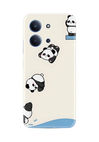 Xiaomi Redmi 15c Kılıf Limited Resimli Suya Düşen Panda 230