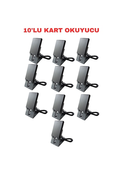Sr-220 Em Usb Proximity Kart Okuyucu 125 Khz Masaüstü Rfıd Kart Okuyucu Tak Çalıştır 10 Adet