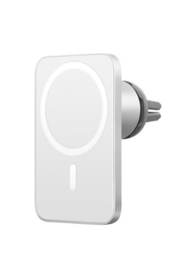 Magsafe Kablosuz Araç İçi Şarj Aleti 15w Manyetik Telefon Tutucu Apple iPhone Uyumlu