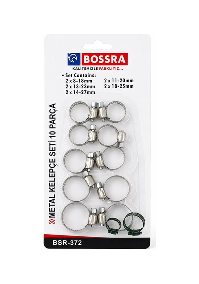 Metal Hortum Si Seti 8-18mm 11- 13-23mm 18-25mm 14-27mm
