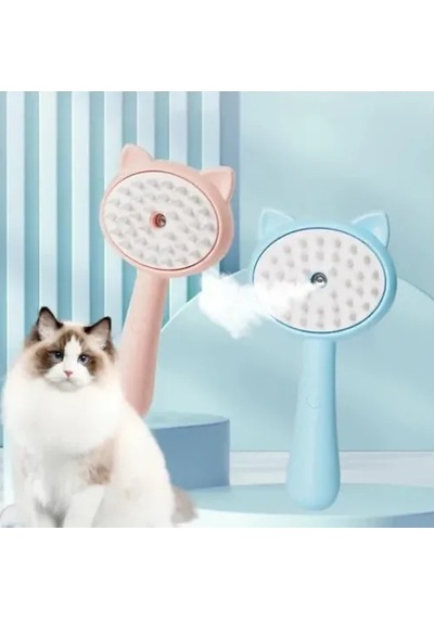Büro Ev Evcil Hayvanı İçin Buharlı Kedi Köpek Masaj Tarağı