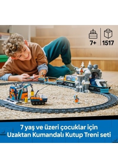 Lego Kuzey Kutbu Ekspres Treni Yaratıcı Seti, 7 Yaş Ve Üzeri Çocuklar İçin