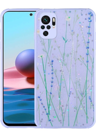 Xiaomi Poco M5S Kilif Simli Desenli Kamera Korumali Popy Kilif 559424706