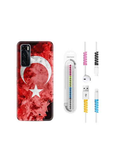 Vivo Y70 Kilif Rasta Boyun Askili Sanli Türk Bayragi 3 1395 553183131