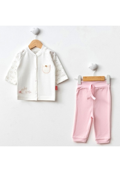 Cocopoco 2'li Bebek Takımı 1073 Pembe