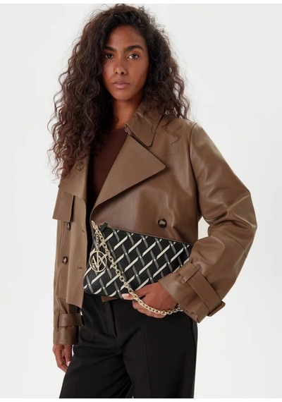 Armani Exchange Kadın Omuz Çantası Xw000399af17155 Siyah