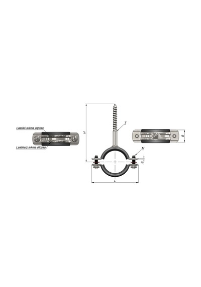 Trifonlu Doğalgaz Kelepçesi 4” Uzun