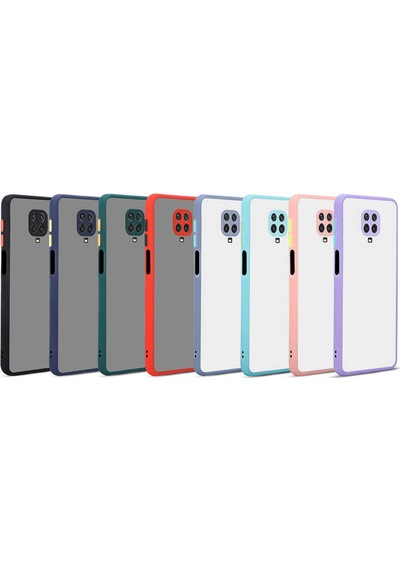 Xiaomi Redmi Note 9s Kılıf Zore Hux Kapak Lila