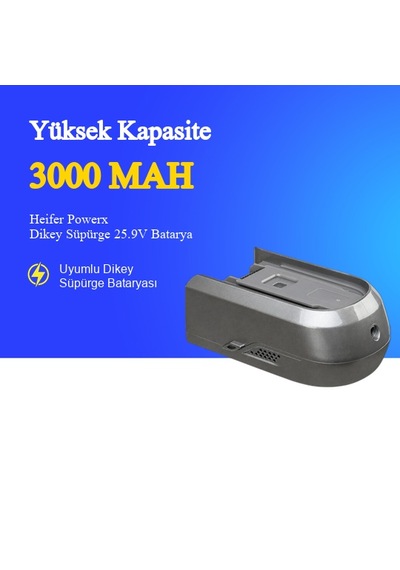 Heifer Powerx Dikey Süpürge 3000 Mah Batarya