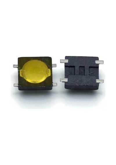 10 Adet - 3x3x0.8mm Smd Dokunsal Basmalı Düğme Anahtarı 4 Pin Mikro Buton