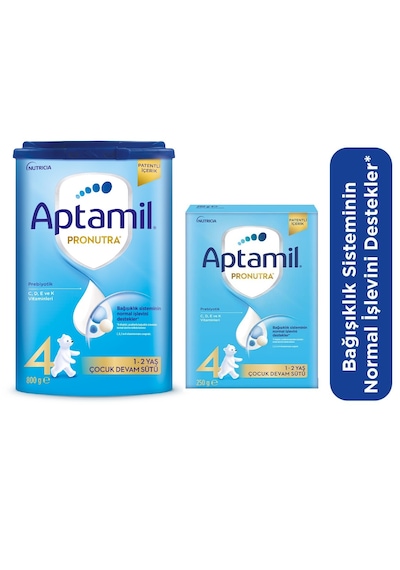 Aptamil 4 Devam Sütü 800 + 250 Gr