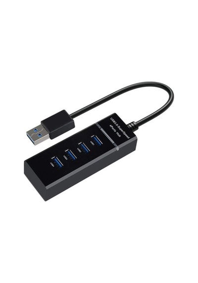 4 Port Usb 3.0 Çoğaltıcı Çoklayıcı Hub Switch Çoklu Cihaz 4360 Acı Kahverengi
