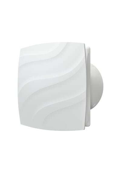 Stream 100 Bd 10 Luk Sessiz Dekoratif Banyo Aspiratörü Klapeli Havalandırma Fanı