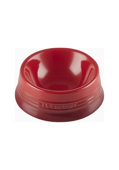 Le Creuset Seramik Lüks Tasarım Evcil Hayvan Mama Kabı 18 Cm Seramik Mama & Su Kapları Kırmızı