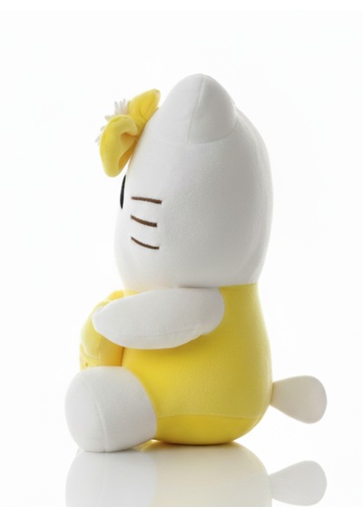 Hello Kitty Peluş Oyuncak 35cm - Sevimli & Yumuşacık Açık Sarı