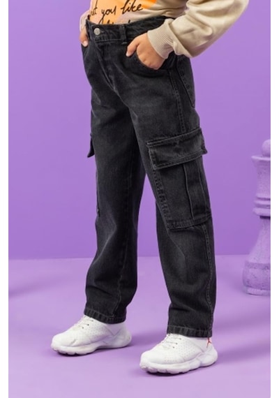 Dmb Kids Dmb Erkek Kot Pantolon 25ydmb4984 Siyah