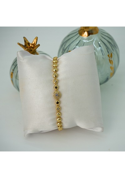 Biem Beşgen Toplu Model Xuping Bileklik Gold/gümüş