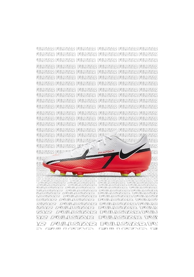 Nike Phantom G. T. 2 Club F. G. / M. G. Unisex Soccer Shoes Beyaz Kırmızı Krampon Kırmızı