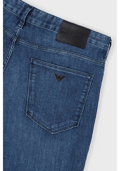 Emporio Armani Erkek Kot Pantolon 8N1J06 1D85Z 0942 Lacivert (510882149) Lacivert