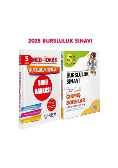 Ardışık Yayınları 5. Sınıf Bursluluk Sınavı Soru Bankası Çıkmış Sorular Benzer Sorular 2025