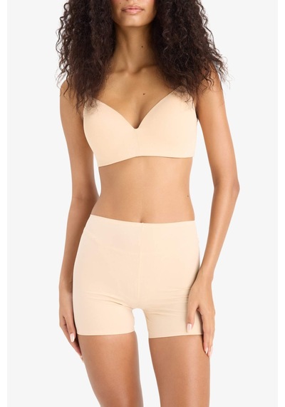 Defacto Fall in Love Yüksek Bel Boxer C3962AX25SP Bej