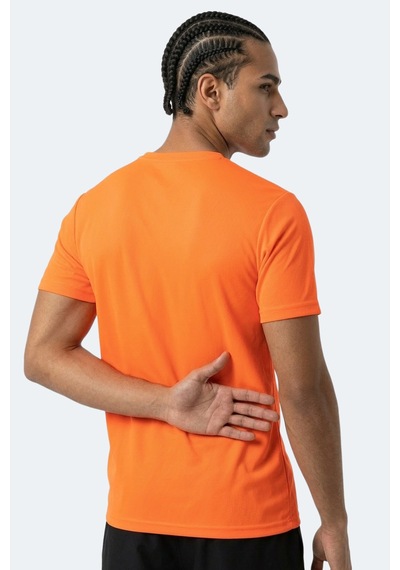 Slazenger Haunted I Erkek Neon Turuncu Tişört