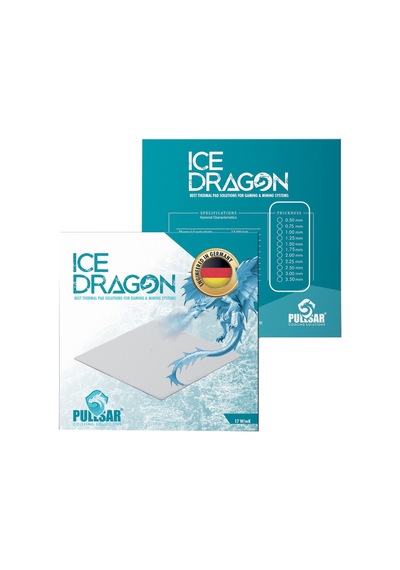 Pullsar Ice Dragon Thermal Pad 100 x 50 x 3.50 MM 17.0 W/M x K