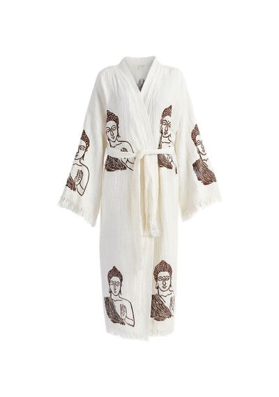 Brandsmiths Natural Serenity Buddha Kimono Sarı