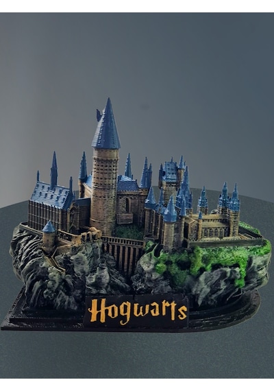 Eselya3d Harry Potter Hogwarts Şatosu Figür-harrypotter Hediye Biblo/büyücülük Ve Cadılık Okulu/15cm