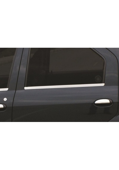 Dacia Logan Sedan Uyumlu 2004-2012 Krom Kapı Kolu 4 Kapı Paslanmaz Çelik