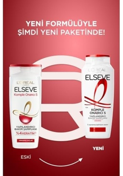 Komple Onarıcı 5 Yapılandırıcı Bakım Şampuanı 300 Ml