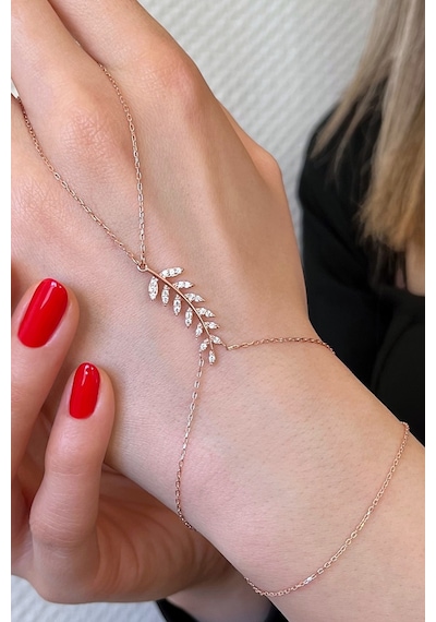 925 Ayar Gümüş Rose Bahar Dalı Şahmeran - 45098301 Rose Gold