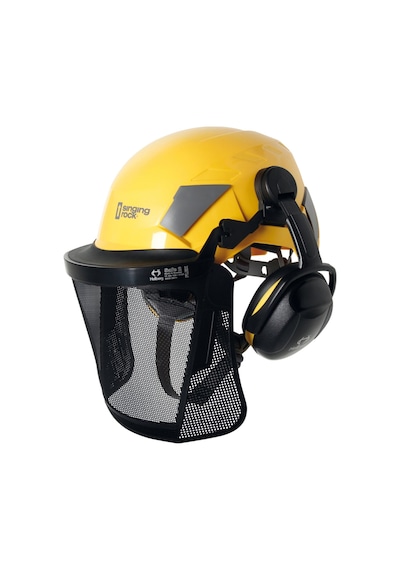Flash Industry Helmet High-Visibility Yellow Çok Renkli
