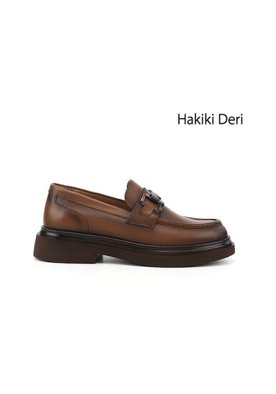 Gönderir Erkek Taba Antik Hakiki Deri Loafer Ayakkabı Ddma73542943