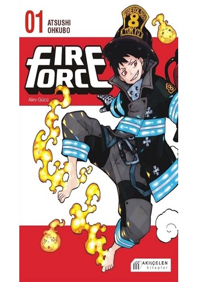 Fire Force 1-2-3-4-5 Manga Seti 5 Kitap / Anime-manga Sticker Ve Kartpostal