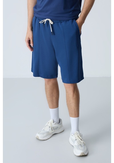 Air Jones Tommy Life Parlament Pamuklu Kalın Yumuşak Dokulu Standart Fit Basic Erkek Şort - 81277 Mavi Air Jones Tommy Life Parlament Pamuklu Kalın Yumuşak Dokulu Standart Fit Basic Erkek Şort - 81277 Mavi