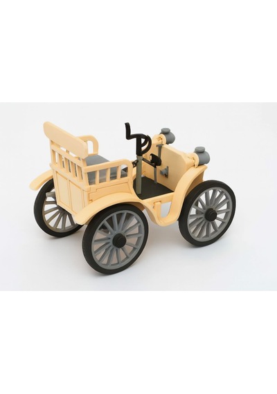 1890 Model Antika Araba Kit Card - Eğitici Oyuncak