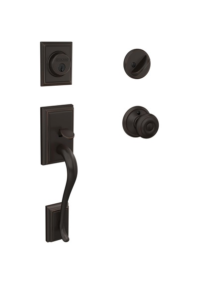 Schlage Addison Handleset Georgischen Düğme, İç, F60 Add 716 Geo