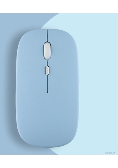 Honor Uyumlu Tablet Şarj Edilebilir Sessiz Mouse Bluetooth + 2.4hz Wifi